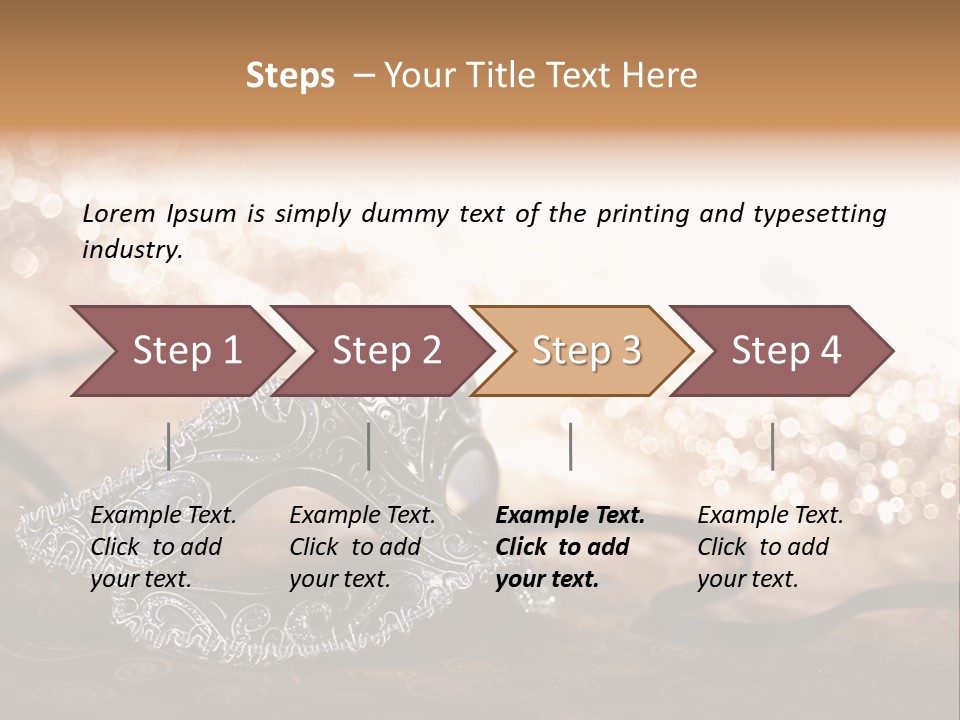 Hide Copy Space Horizontal PowerPoint Template