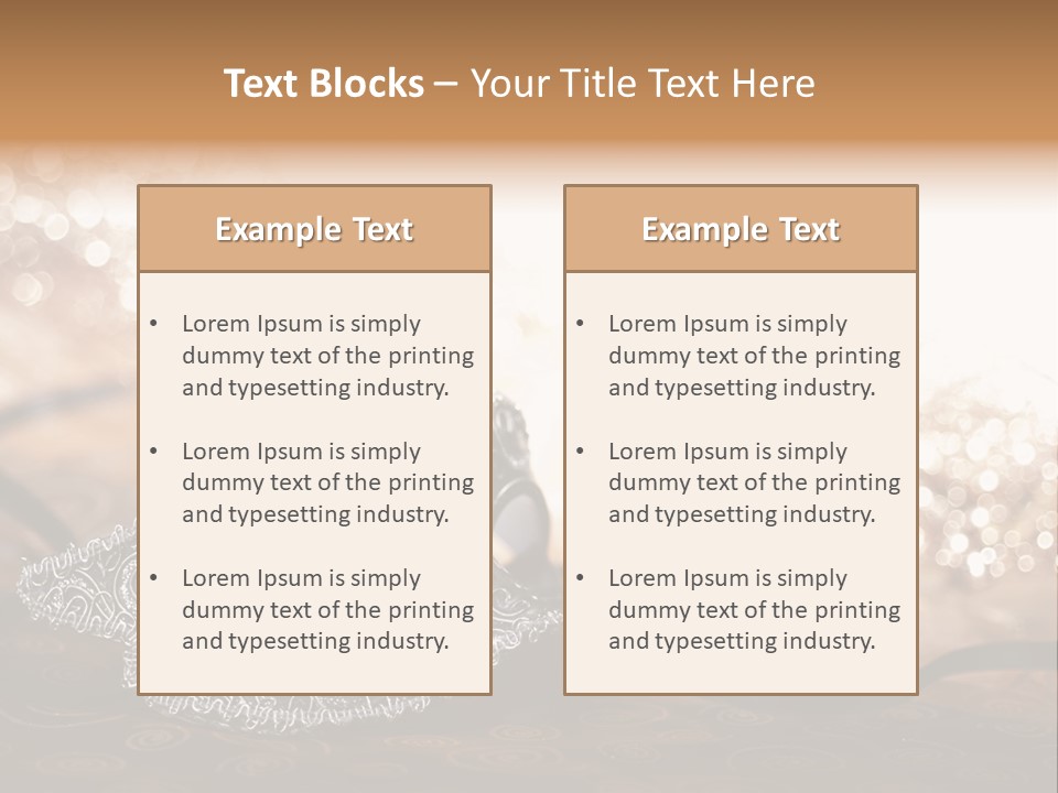 Hide Copy Space Horizontal PowerPoint Template