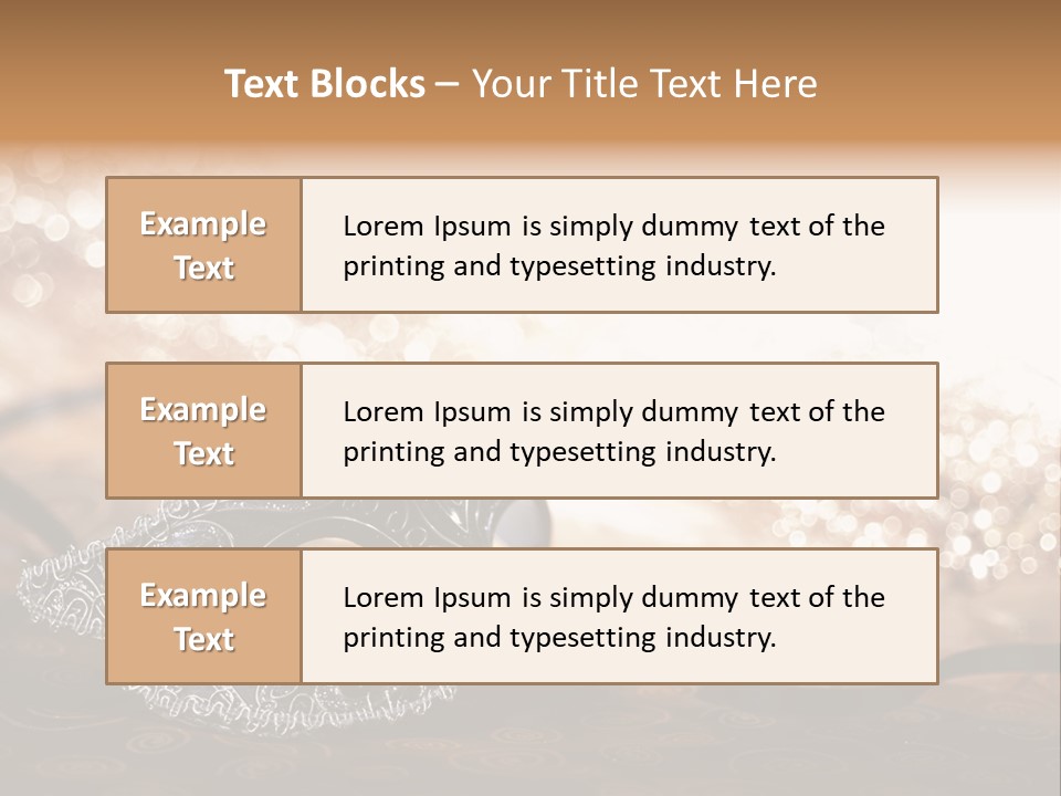 Hide Copy Space Horizontal PowerPoint Template