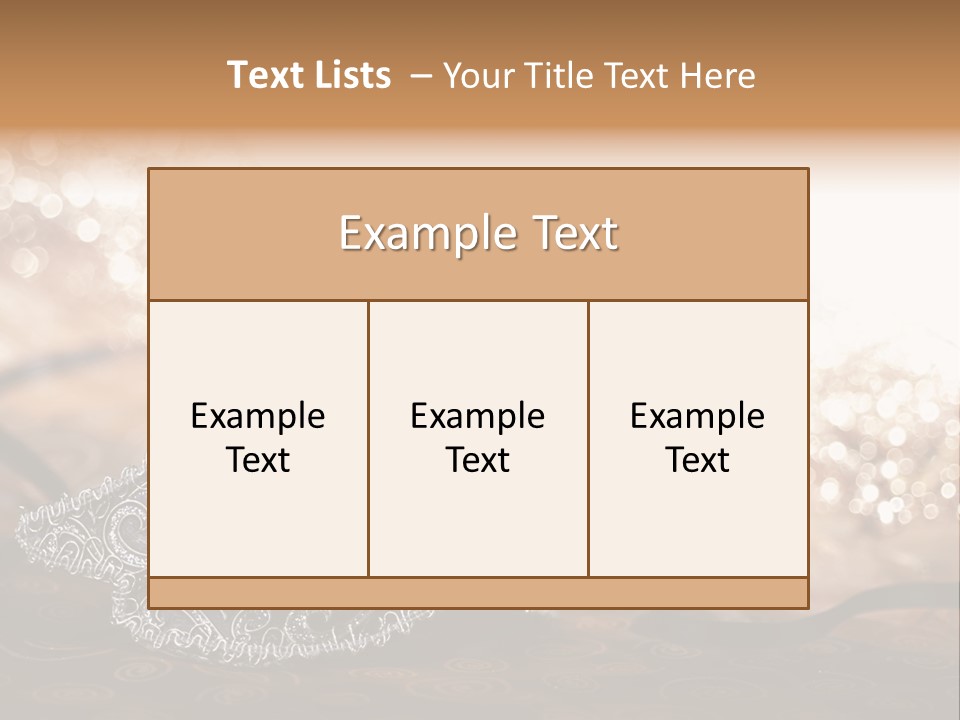Hide Copy Space Horizontal PowerPoint Template