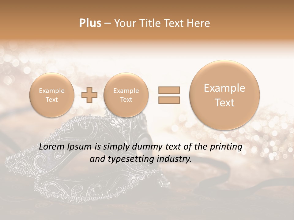 Hide Copy Space Horizontal PowerPoint Template