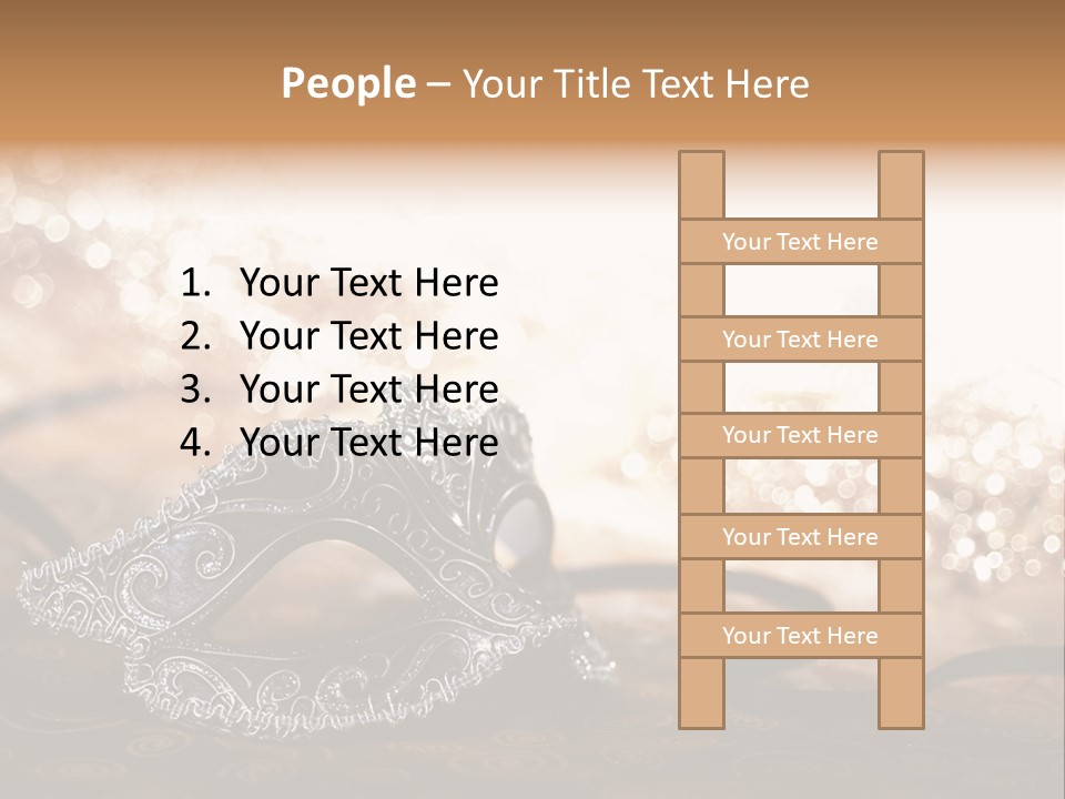 Hide Copy Space Horizontal PowerPoint Template