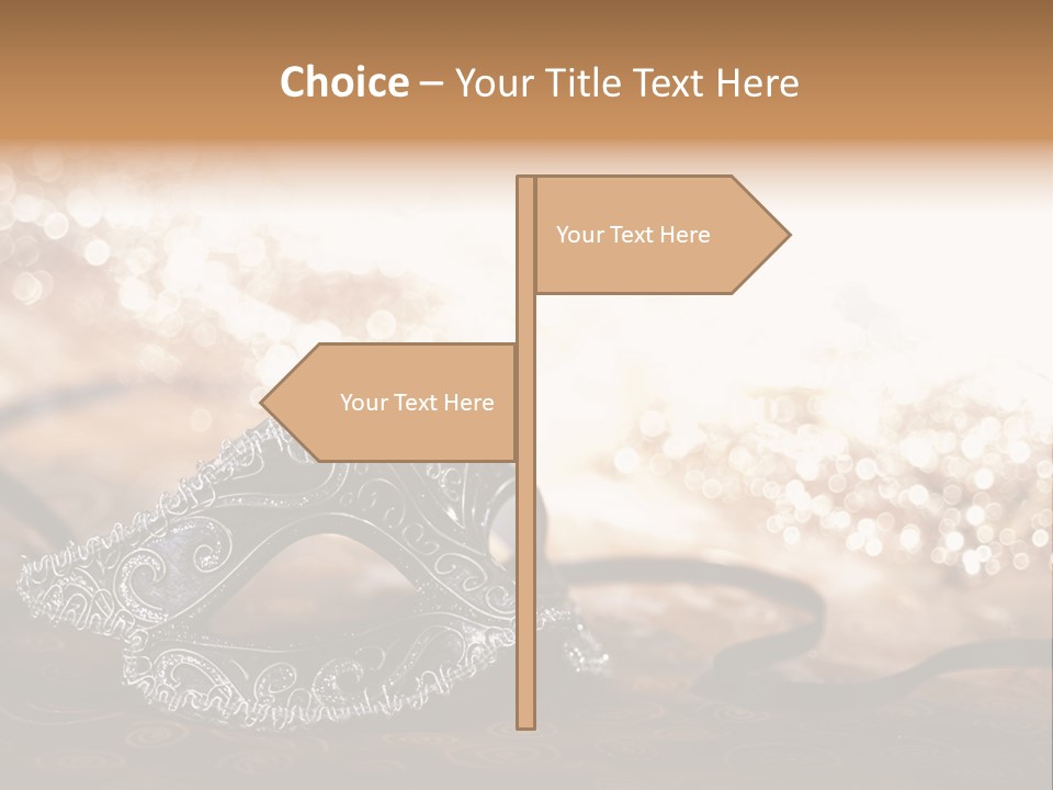 Hide Copy Space Horizontal PowerPoint Template