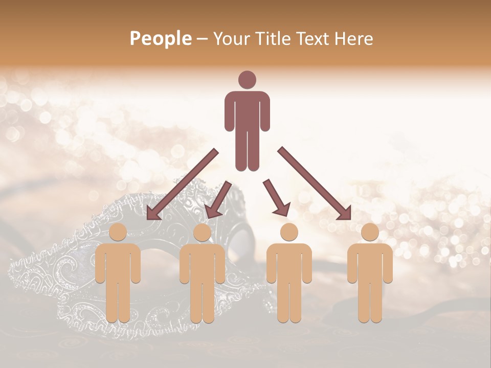 Hide Copy Space Horizontal PowerPoint Template