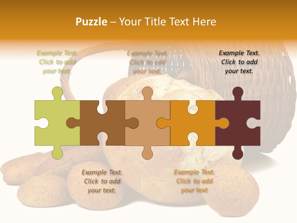 Babeczka Piekarnia Razowy PowerPoint Template