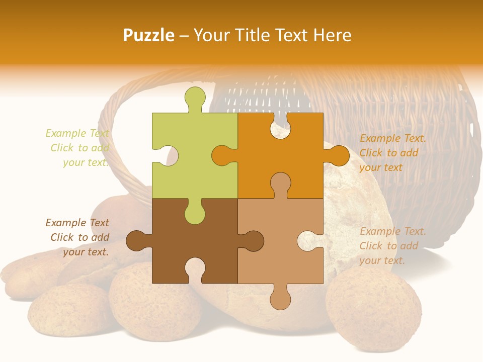 Babeczka Piekarnia Razowy PowerPoint Template