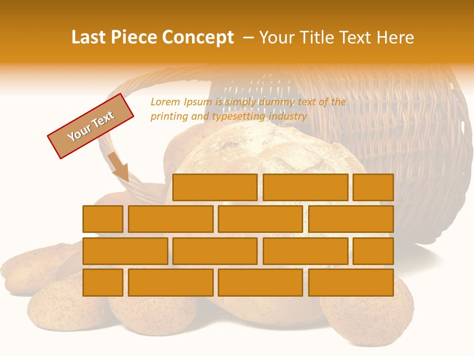 Babeczka Piekarnia Razowy PowerPoint Template