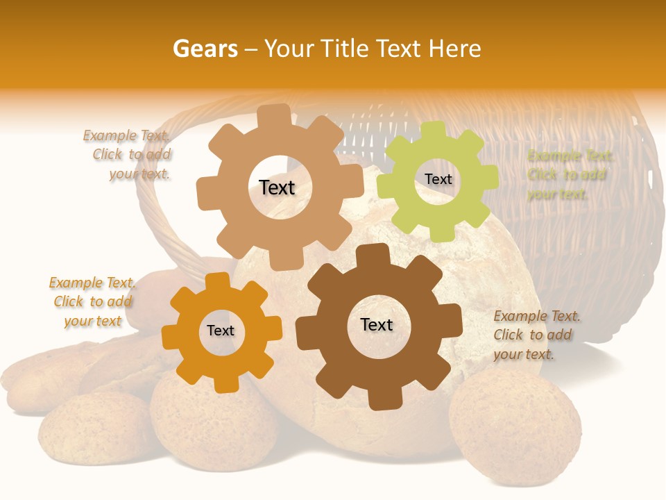 Babeczka Piekarnia Razowy PowerPoint Template