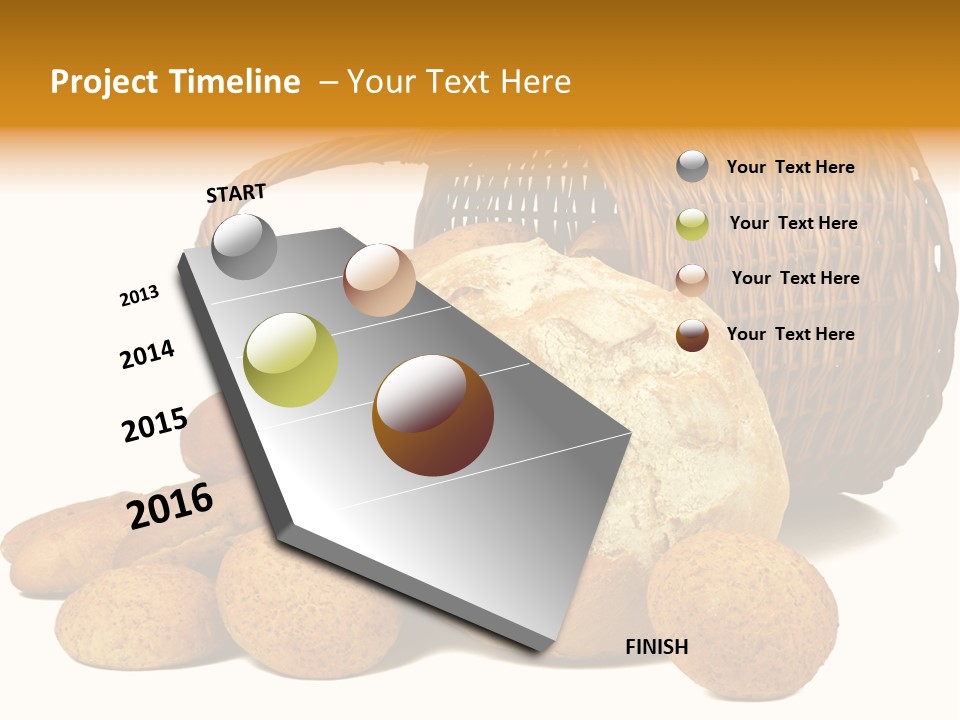 Babeczka Piekarnia Razowy PowerPoint Template