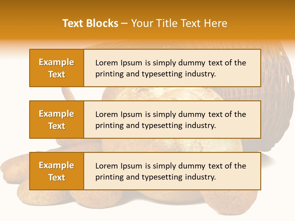 Babeczka Piekarnia Razowy PowerPoint Template