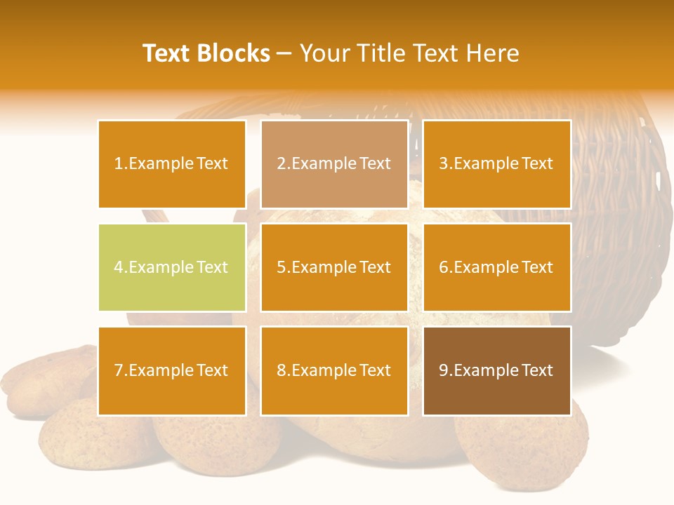 Babeczka Piekarnia Razowy PowerPoint Template