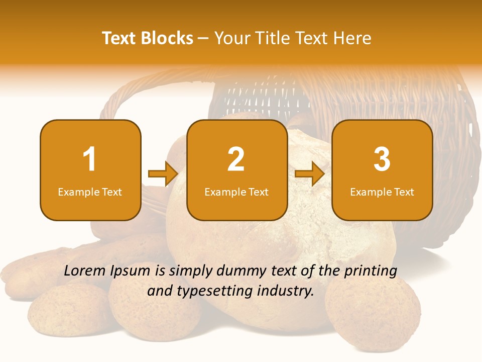 Babeczka Piekarnia Razowy PowerPoint Template