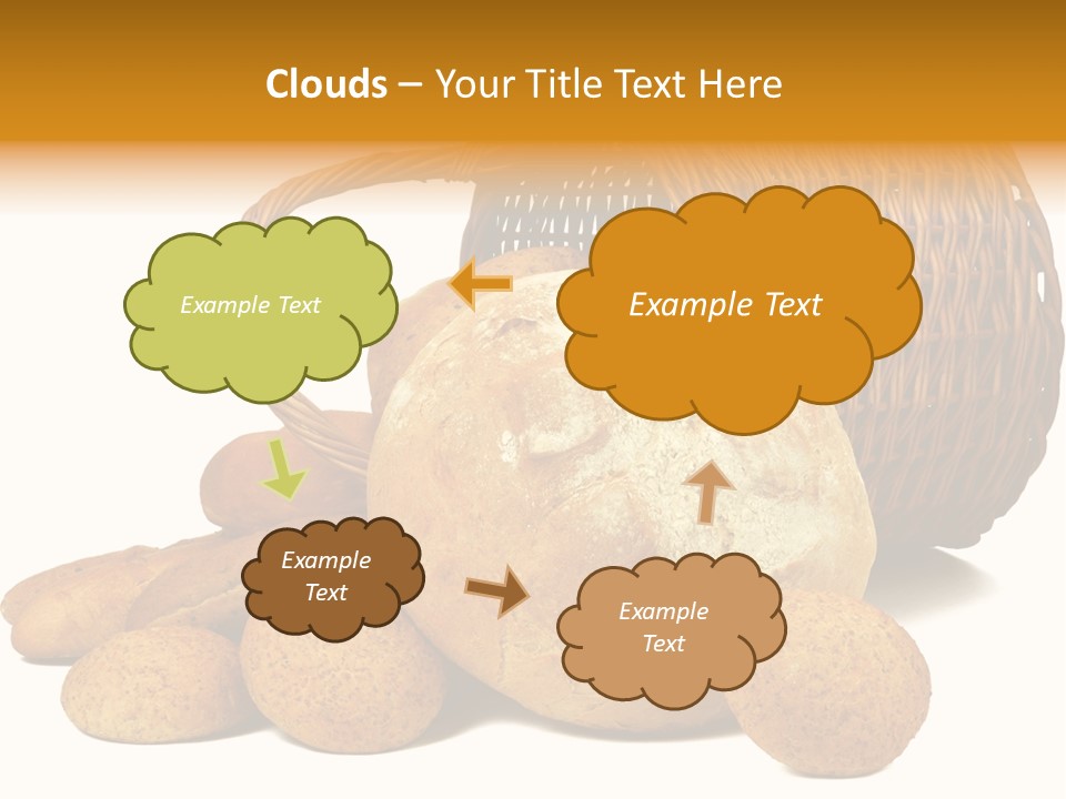 Babeczka Piekarnia Razowy PowerPoint Template