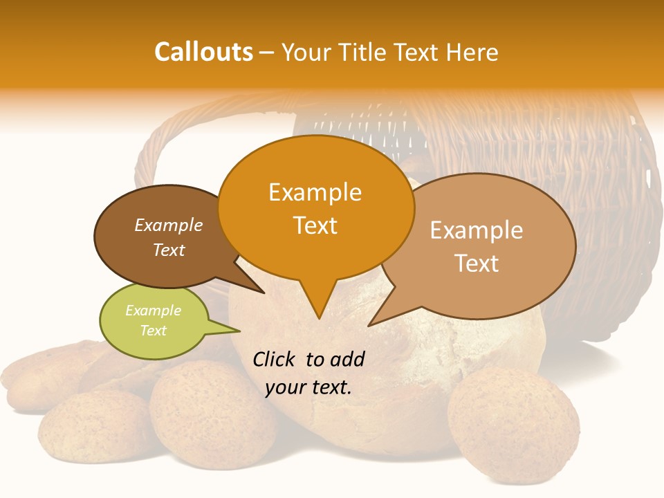 Babeczka Piekarnia Razowy PowerPoint Template