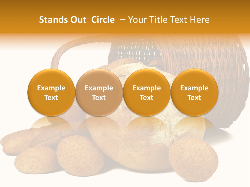 Babeczka Piekarnia Razowy PowerPoint Template