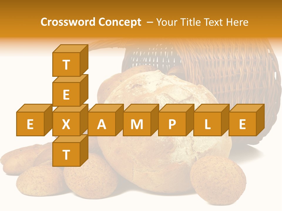 Babeczka Piekarnia Razowy PowerPoint Template