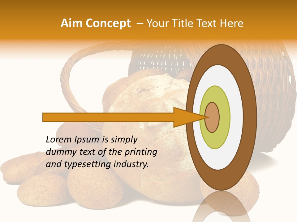 Babeczka Piekarnia Razowy PowerPoint Template