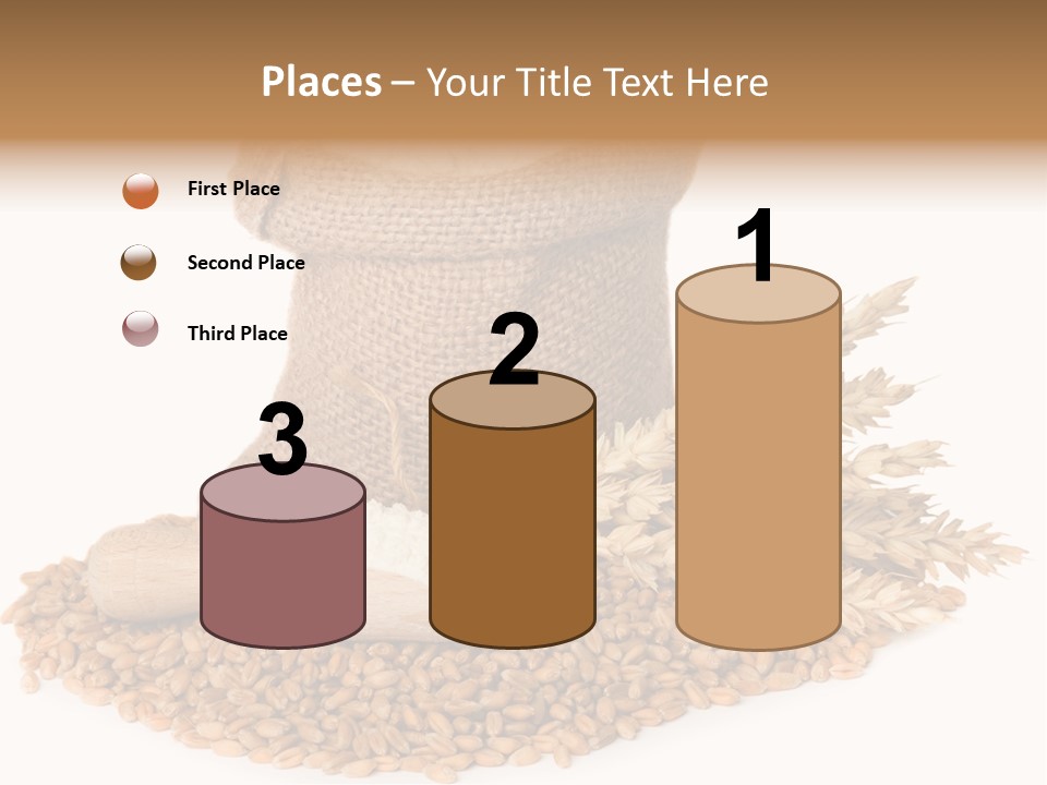 Background Brown Jute PowerPoint Template