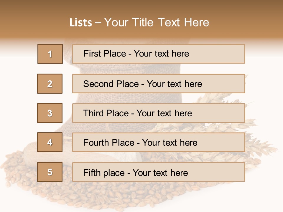 Background Brown Jute PowerPoint Template