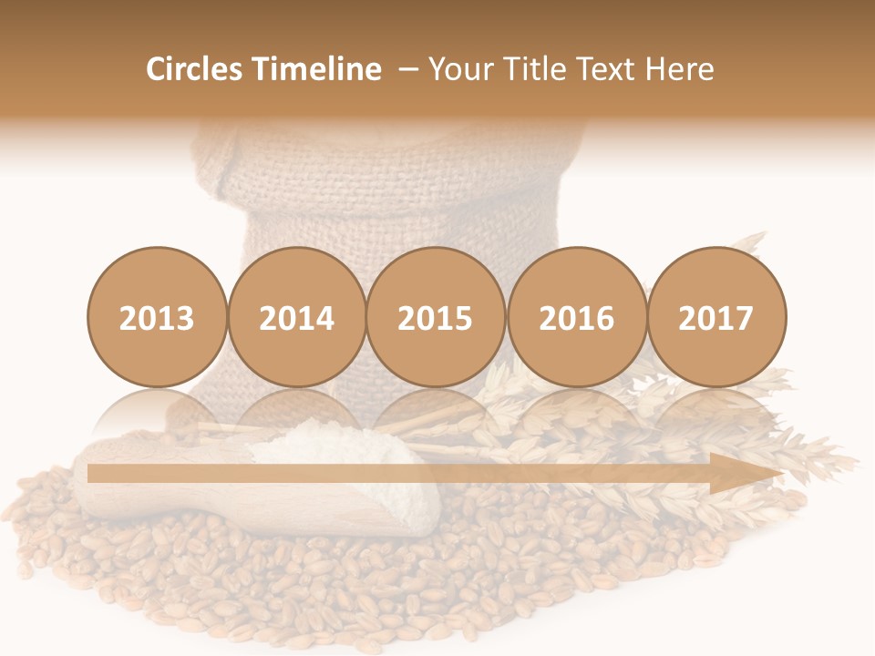 Background Brown Jute PowerPoint Template