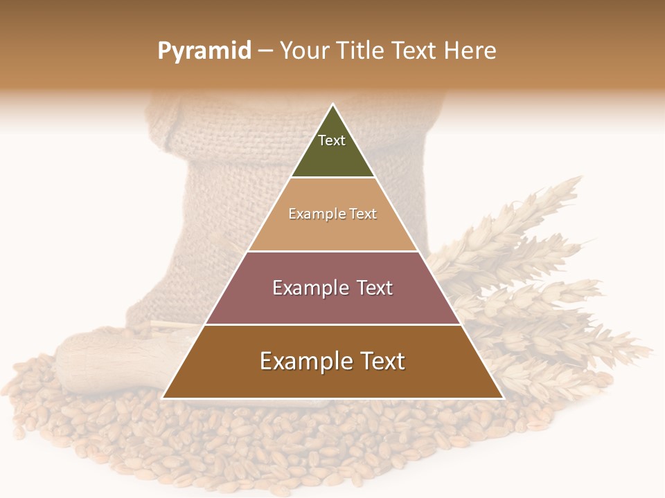 Background Brown Jute PowerPoint Template