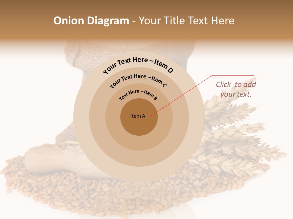 Background Brown Jute PowerPoint Template