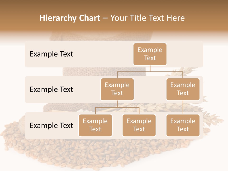 Background Brown Jute PowerPoint Template