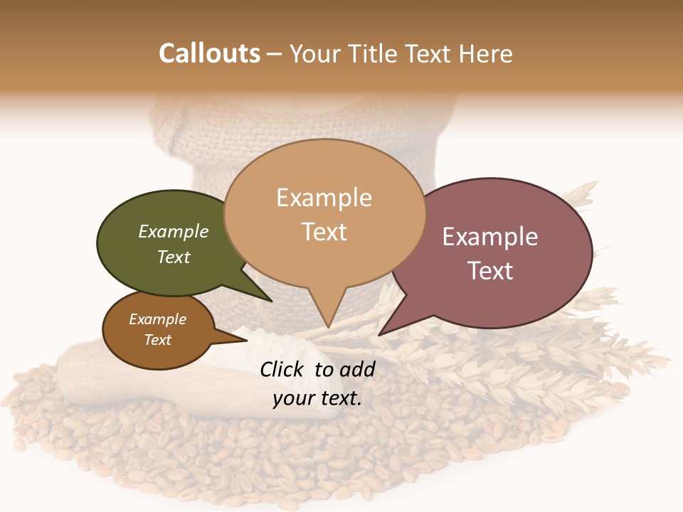 Background Brown Jute PowerPoint Template