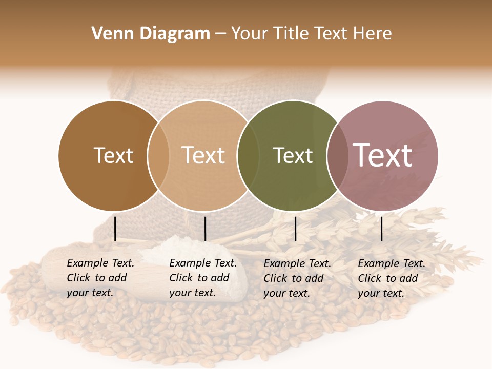 Background Brown Jute PowerPoint Template