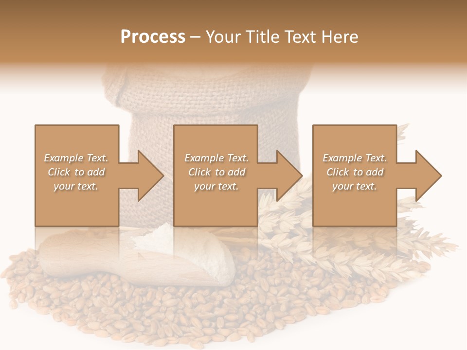 Background Brown Jute PowerPoint Template
