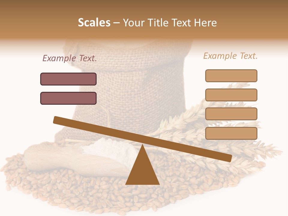 Background Brown Jute PowerPoint Template