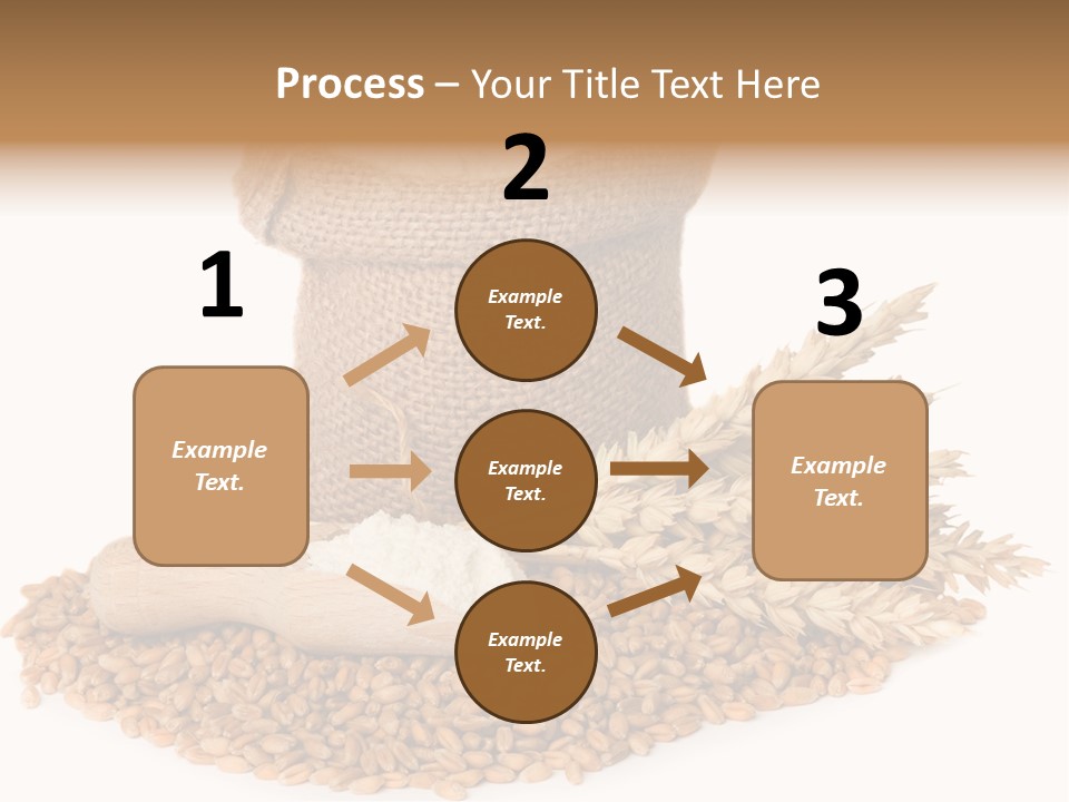 Background Brown Jute PowerPoint Template