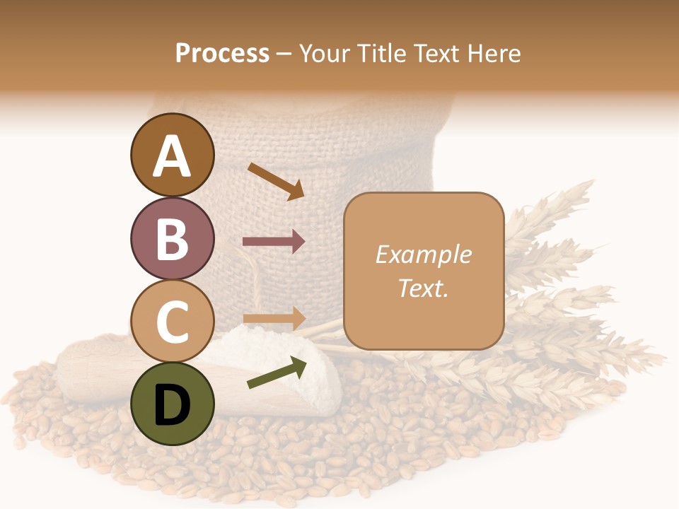 Background Brown Jute PowerPoint Template