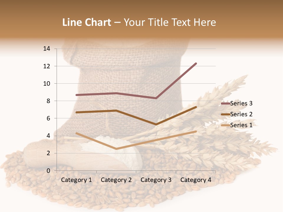 Background Brown Jute PowerPoint Template