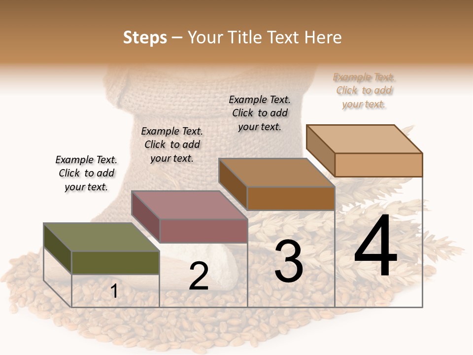 Background Brown Jute PowerPoint Template