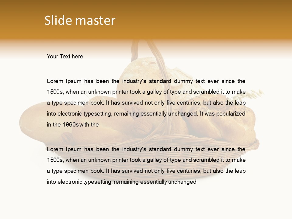 Niebo Naturalny Pole PowerPoint Template