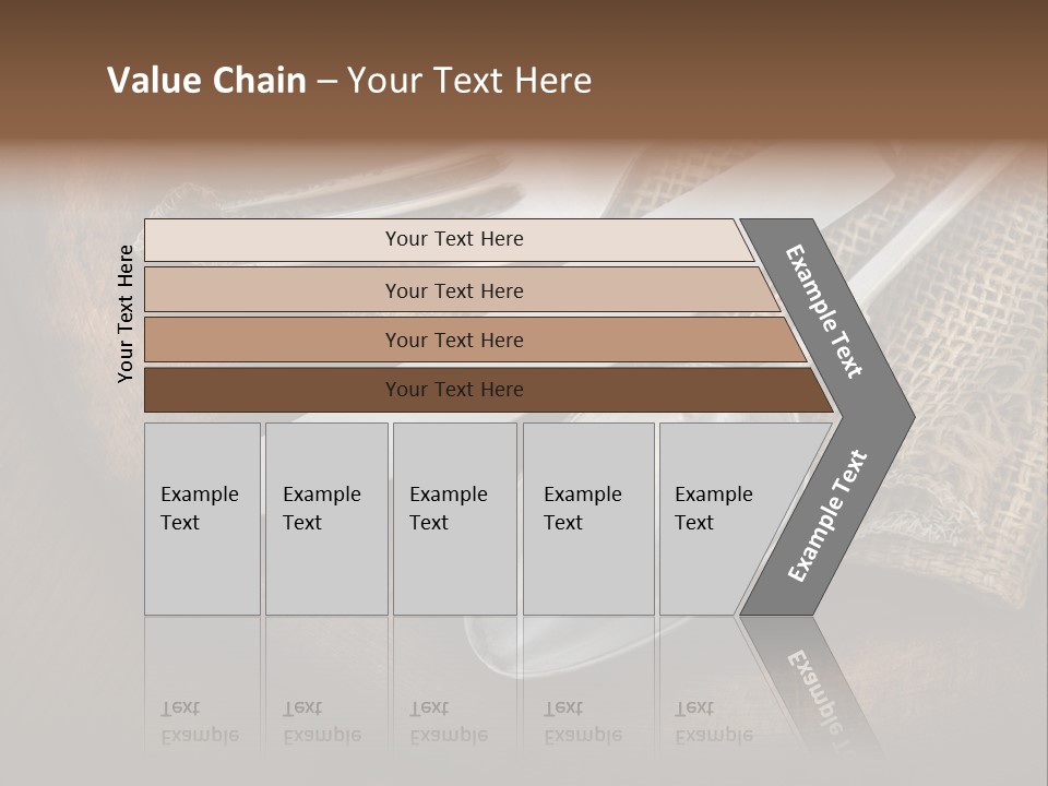Meal Kitchen Napkin PowerPoint Template