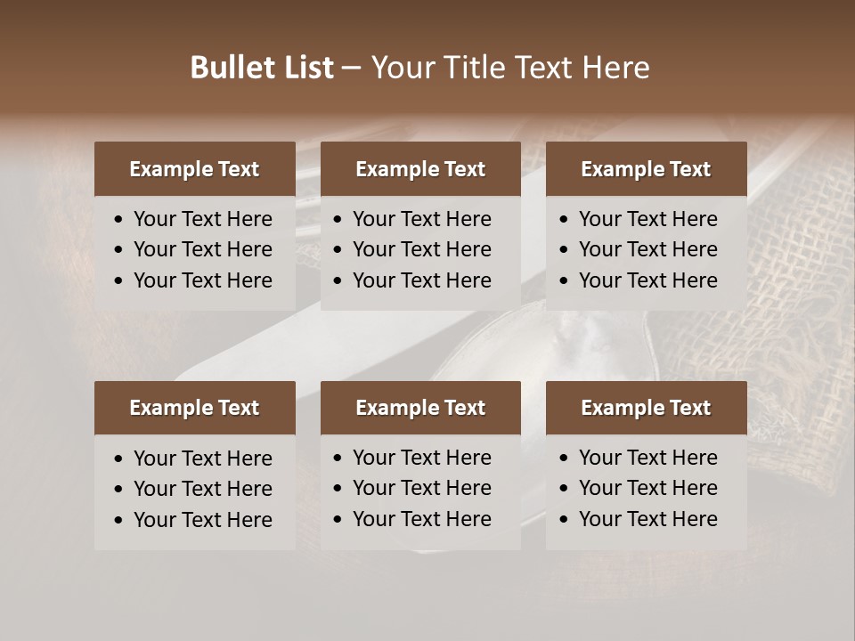 Meal Kitchen Napkin PowerPoint Template