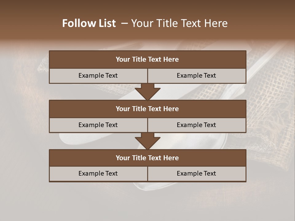 Meal Kitchen Napkin PowerPoint Template