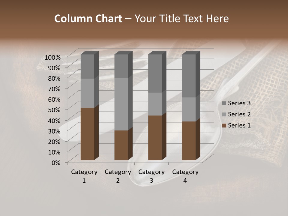 Meal Kitchen Napkin PowerPoint Template