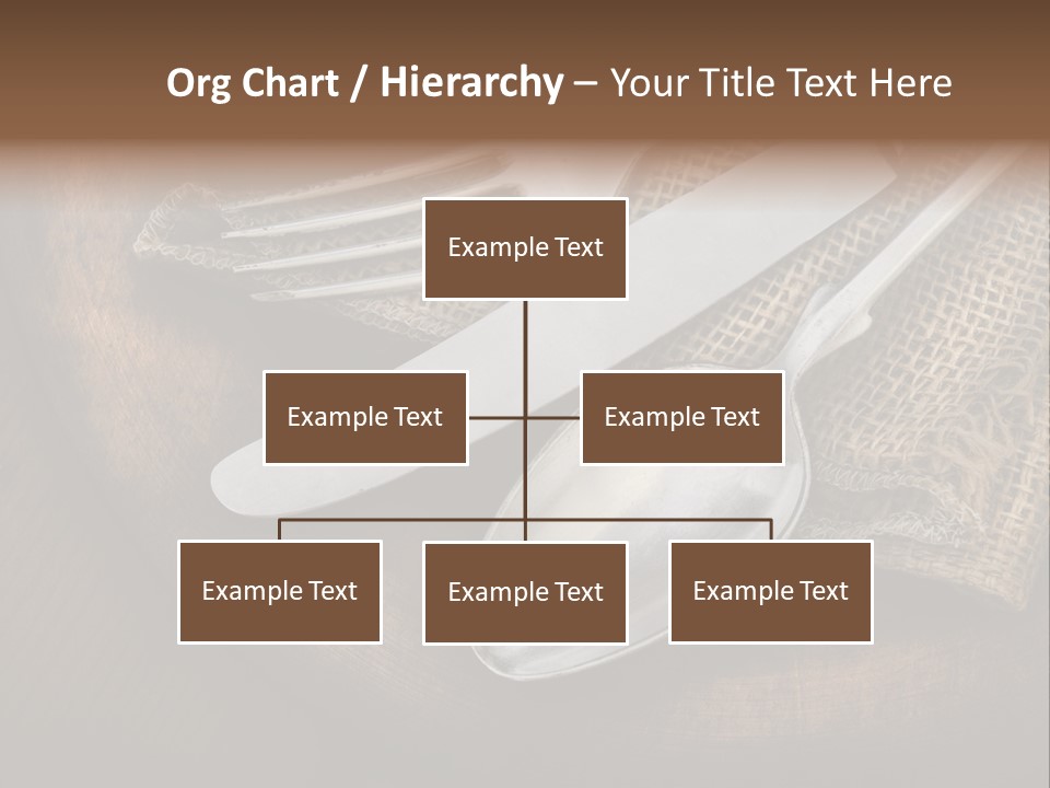 Meal Kitchen Napkin PowerPoint Template