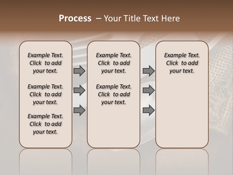 Meal Kitchen Napkin PowerPoint Template