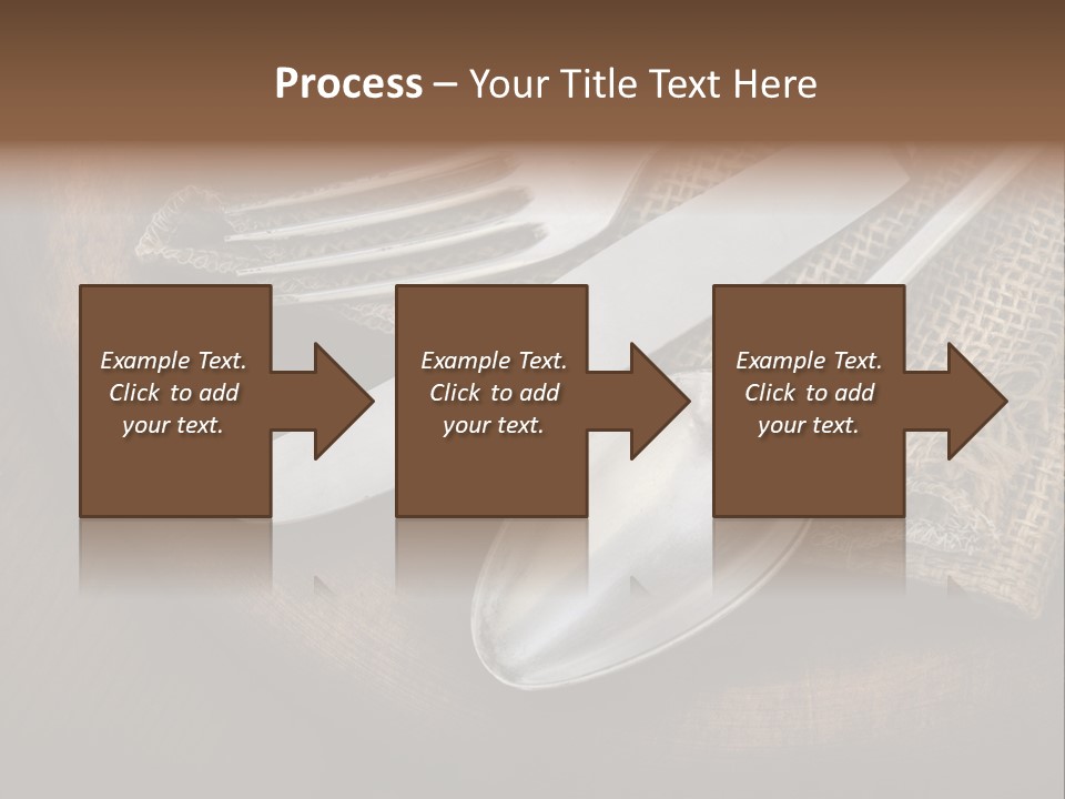 Meal Kitchen Napkin PowerPoint Template