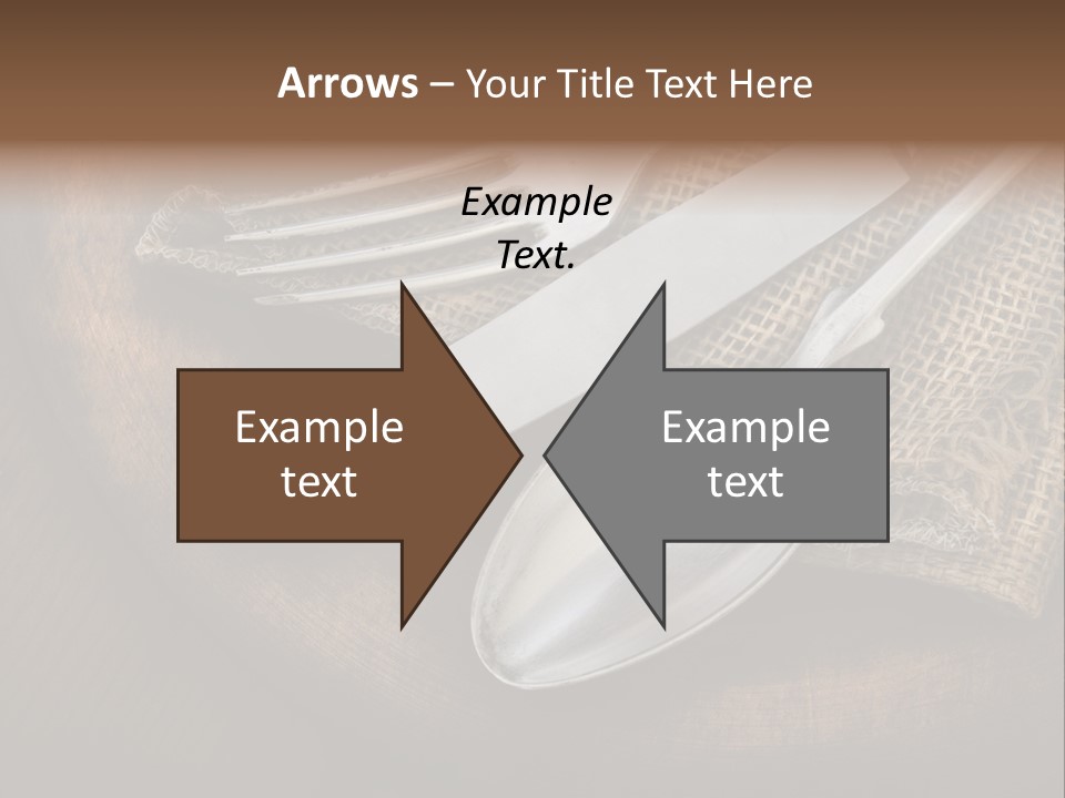 Meal Kitchen Napkin PowerPoint Template