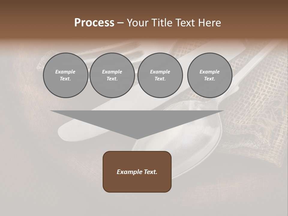 Meal Kitchen Napkin PowerPoint Template