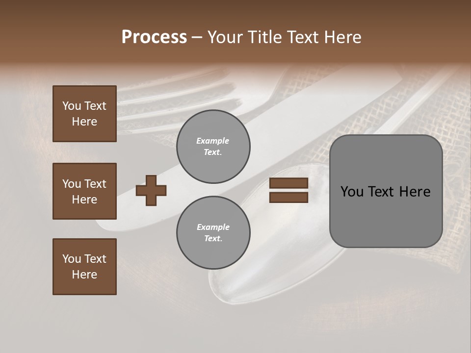 Meal Kitchen Napkin PowerPoint Template