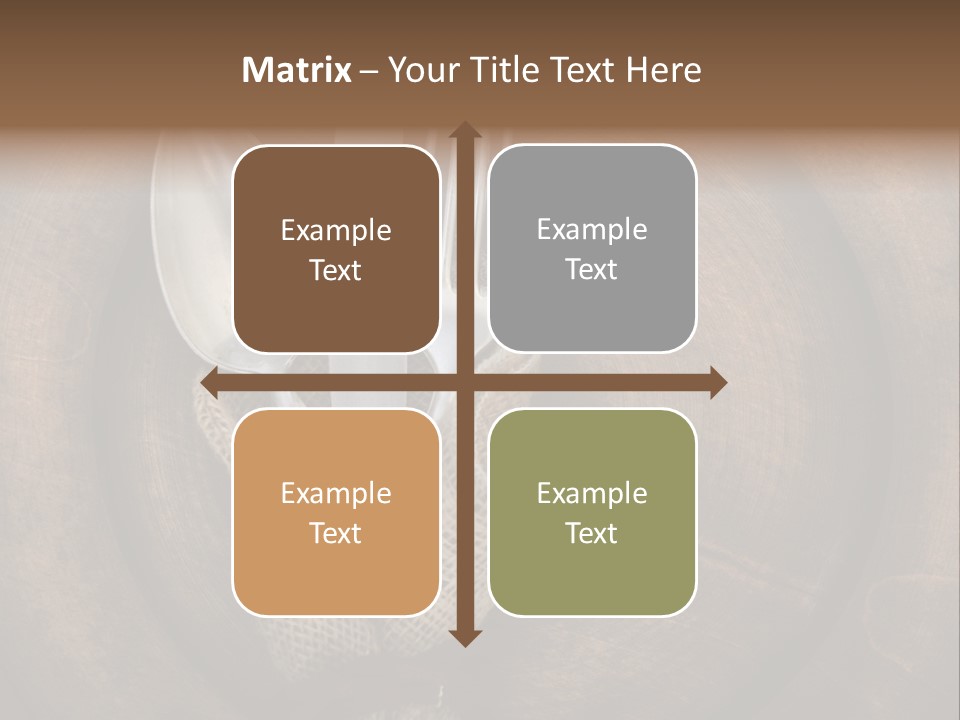 Knife Vintage Setting PowerPoint Template