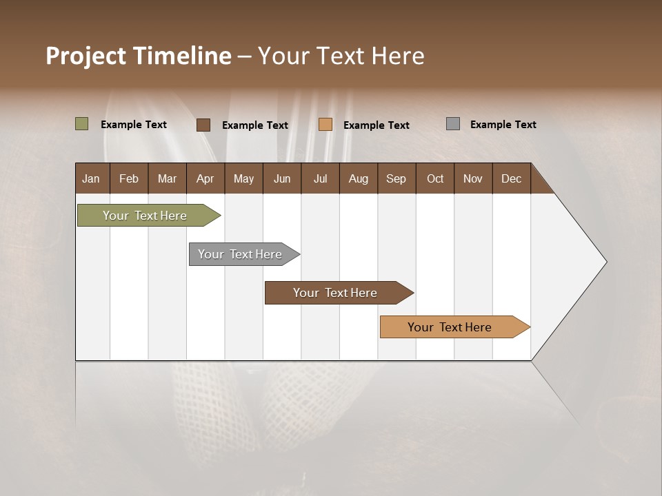 Knife Vintage Setting PowerPoint Template