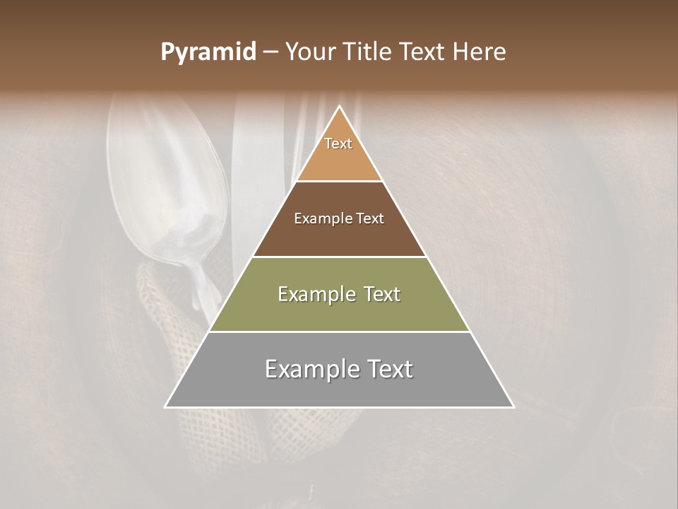 Knife Vintage Setting PowerPoint Template