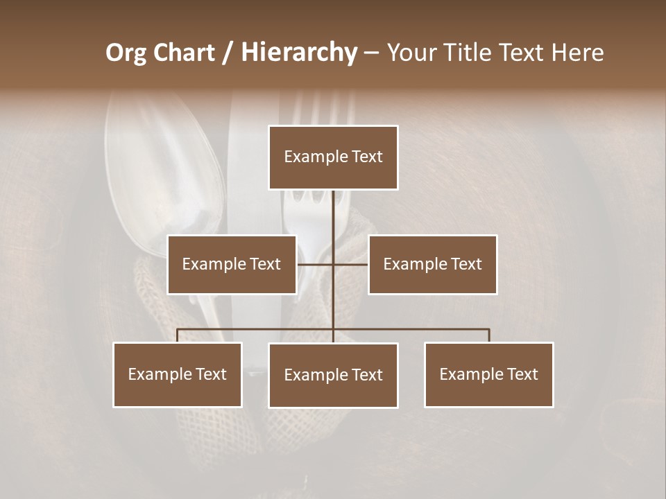 Knife Vintage Setting PowerPoint Template